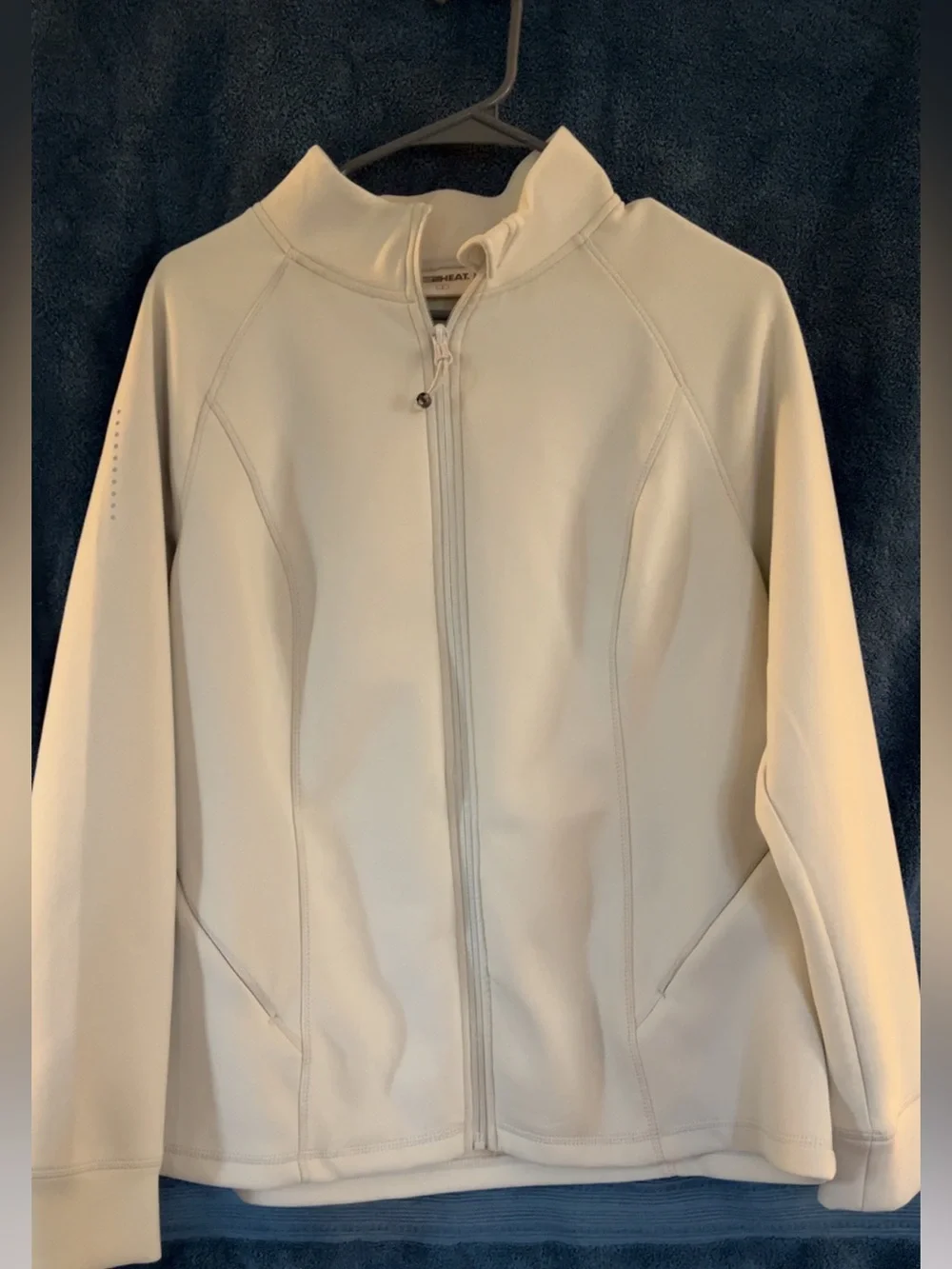 Light Cream Full-Zip Women’s Jacket